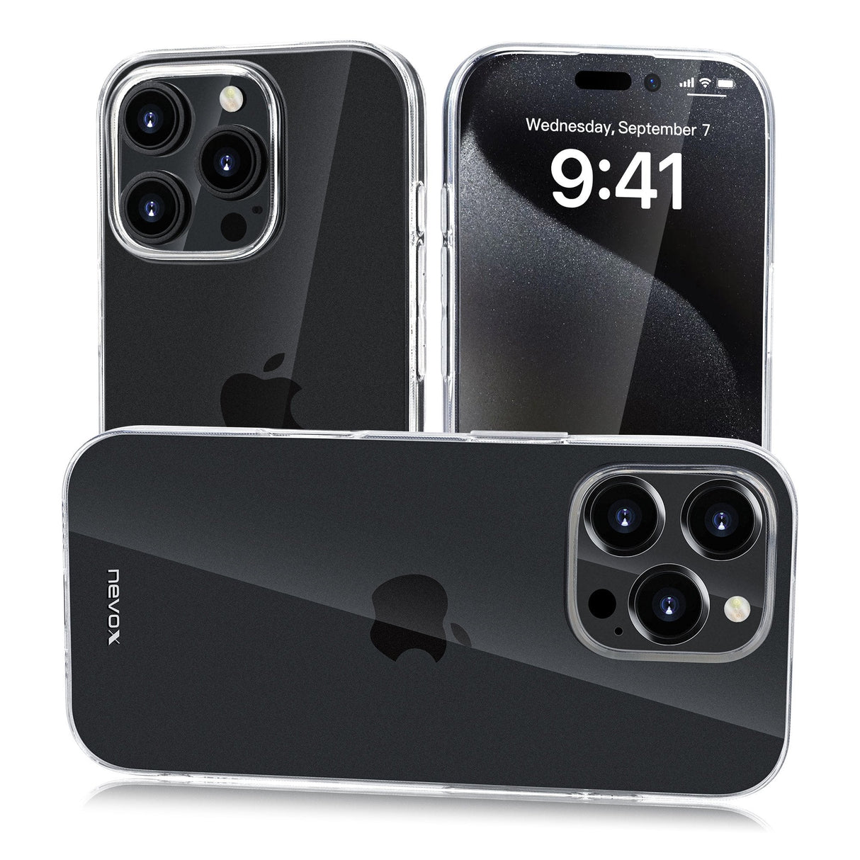 Nevox Styleshell Flex, Caja De Teléfonos Celulares Transparente, Iphone 16 Pro Max 4250686413694.0