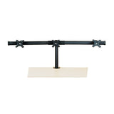 Value Lcd-Triple-Arm Trgerstange, Schwarz, Tischmontage, Bis 3x 8 Kg