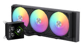 Gamemax  Cpu Liquid Cooler  Glacier 360 Lcd  Black