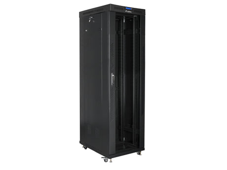 EAN 5901969423686 - Lanberg FF01-6042-12B armario rack 42U Rack o bastidor independiente Negro imagen 3