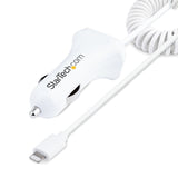 EAN 0065030883757 - StarTech.com USBLT2PCARW2 cargador de dispositivo móvil Smartphone Encendedor de cigarrillos Auto imagen 1