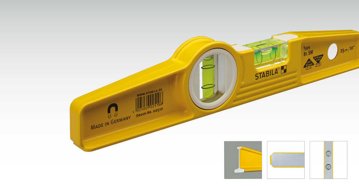 EAN 4005069025106 - Stabila 02510 nivel 0,25 m Amarillo imagen 1
