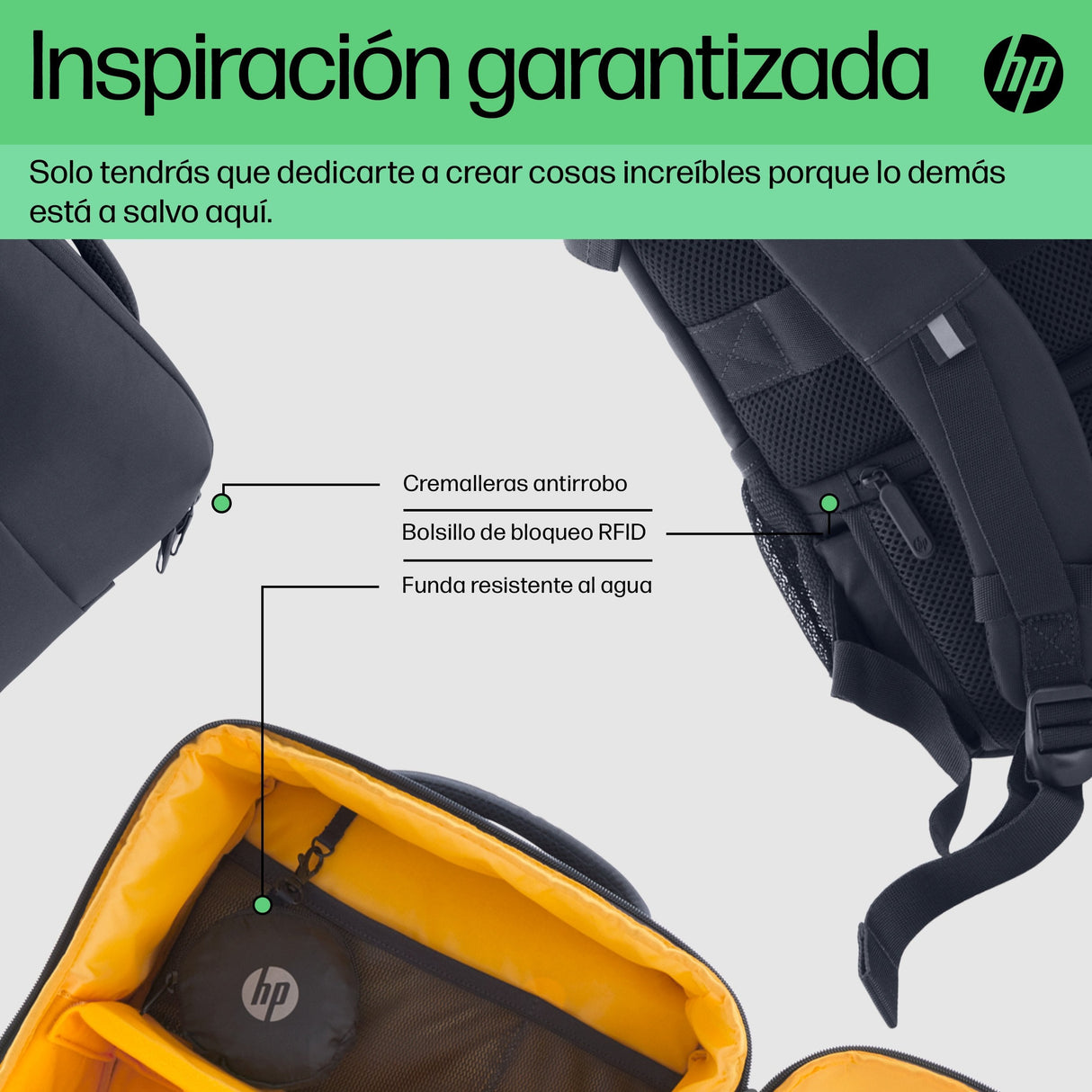 EAN 0196786247880 - HP Creator 16.1 Dark NavyLaptop Backpack 40,9 cm (16.1") Azul imagen 7