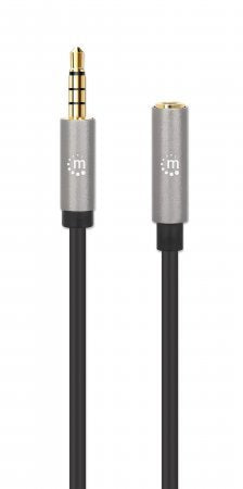 EAN 0766623356053 - Manhattan 356053 cable de audio 5 m 3,5mm Negro imagen 3