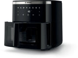 Bosch Serie 6 Mafs2671b Freidora Sencillo 7,2 L Independiente 1800 W Freidora De Aire Caliente Negro