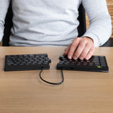 R-Go Split Break Keyboard,  Qwerty (Pt), Bluetooth, Black