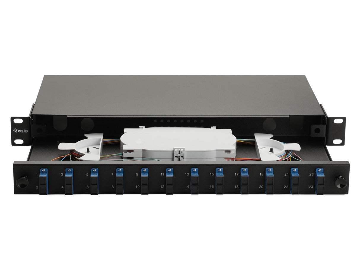 Equip Lwl-Spleisskamen 12-Port Sc-Duplex Os2 1u Komplett Sw