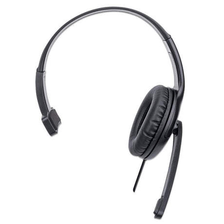 EAN 0766623179874 - Manhattan 179874 auricular y casco Auriculares Alámbrico Diadema Oficina/Centro de llamadas USB tipo A Ne imagen 3