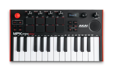 EAN 0694318025550 - Akai MPK Mini Play Mk3 teclado MIDI 25 llaves USB Negro, Rojo imagen 1