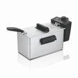 EAN 5608475017612 - Haeger DF-3ES.017A freidora Sencillo 3 L 2000 W Negro, Acero satinado imagen 1