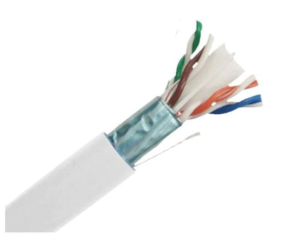Cat6 Ftp Solid, 23awg 0.55mm  Cca, Pvc,305m