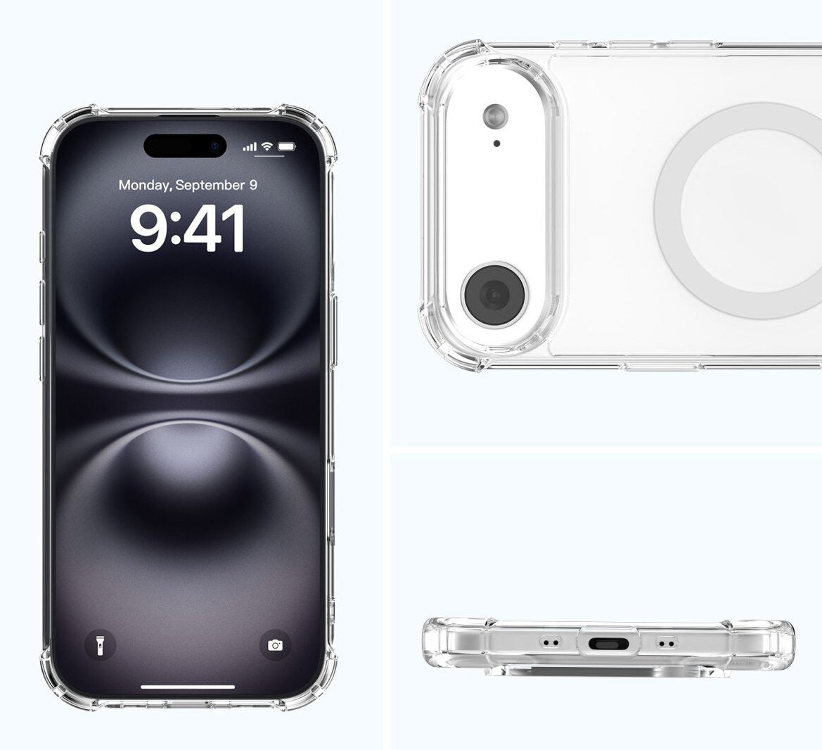 4smarts Hybrid Funda Ibiza Para Apple Iphone Air Magsafe-Kompatibel