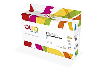 Owa Multipack Compatible Con Hp 973xl Bk/C/M/Y (13.500/ 8.500 S.)