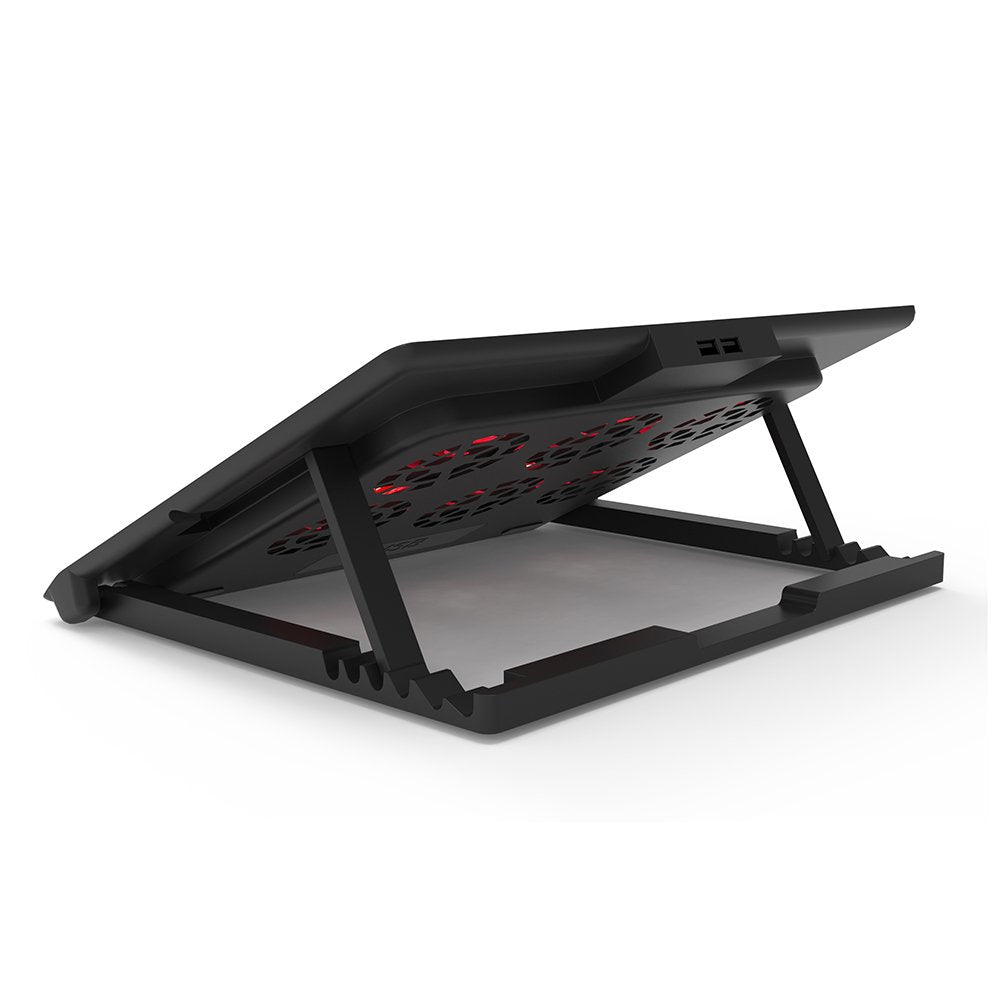Base Refrigeradora Inca 6x Fan, Control Panel, 2x Usb