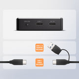 Adsa-M2c11 Base De Conexión Usb-C 3.2 Gen 2 Alu - 1 X Nvme /Sata M.2 10gbps