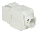 Kab Keystone Rj45 Buchse Cat.6a Utp Econline Toolless, White Logilink