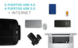 I-Tec Usb 3.0/Usb-C Dual Hdmi Docking Station 2x Hdmi 1x Glan 2x Usb 3.0 4x Usb 2.0 1x Audio 1x Mic Usb 3.0 Kabel With Usb-C Adapter