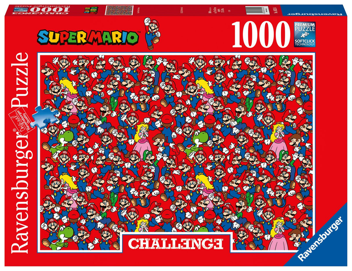 Puzzle Challenge Super Mario Nintendo 1000pz