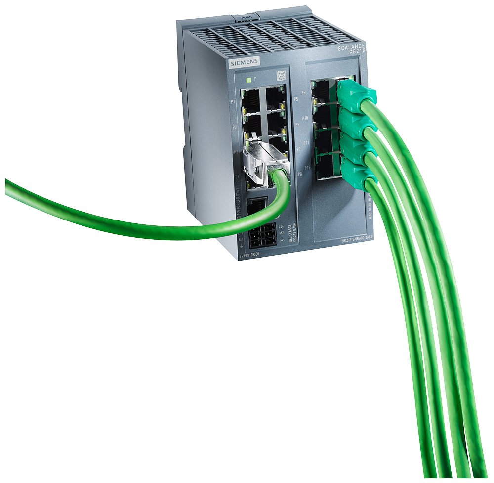 Siemens 6gk5216-0ba00-2tb2 Industrial Ethernet Switch 10 - Switch - 0,1 Gbps