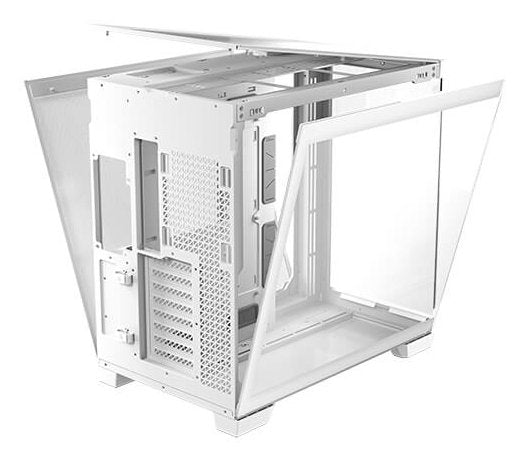 Torre Pc  E-Atx C8 Aluminum Blanco Antec E-Atx/ Int:2x3.5,4x2.5/ 2xusb3.0, 1xusb-C/ Audio In/Out / Cristal Templado/ Panel Frontal De Aluminio Blanco