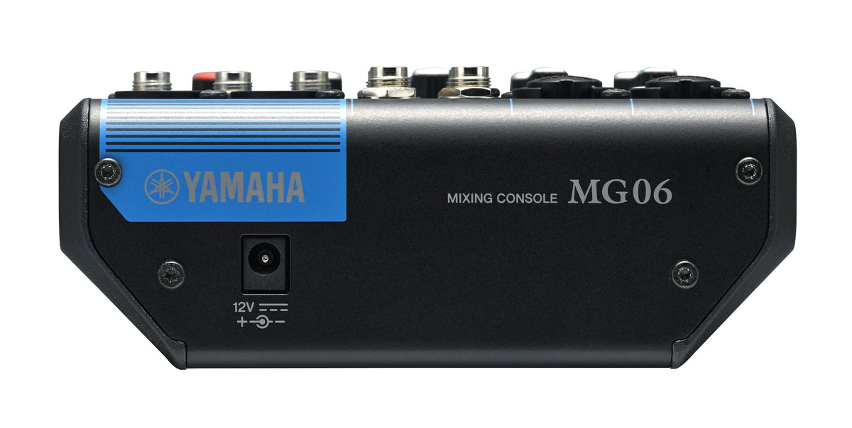 Yamaha Mg06 Mezclador Dj 6 Canales Negro
