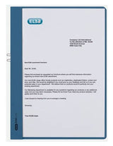 Elba Klemmhandmappe Smart Line A4 Azul