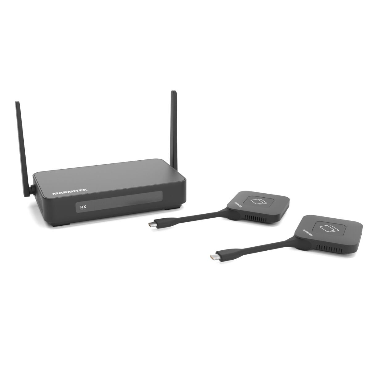 Marmitek Stream 4k Pro-Kabelloses 4k-Hdmi-Präsentationssystem + 1 Usb-C-Dongle