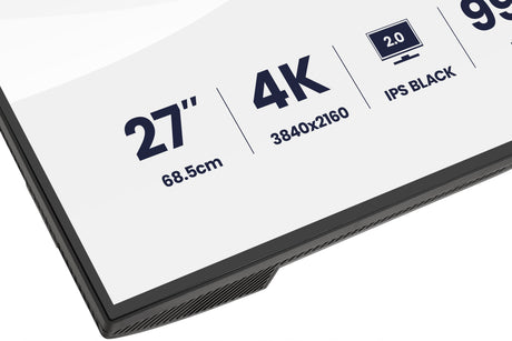 EAN 4948570125401 - iiyama PROGRAPHIC HB2701UHSNP-B1 pantalla para PC 68,6 cm (27") 3840 x 2160 Pixeles 4K Ultra HD LCD Negro imagen 8