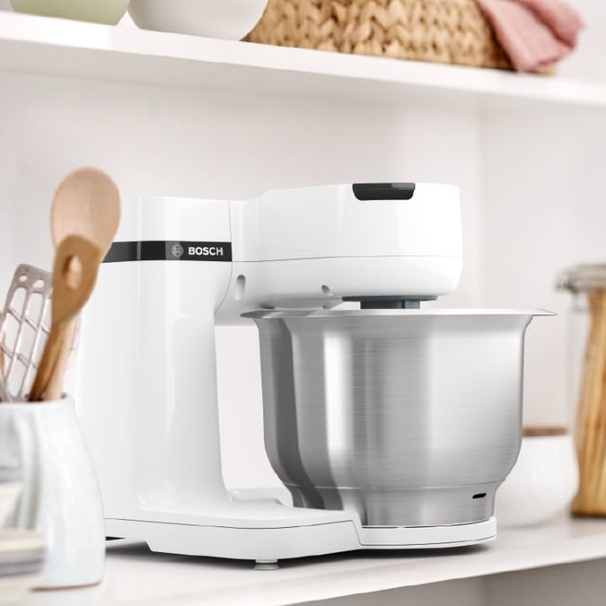 Robot De Cocina Bosch Mum Serie 2/ 700w/ Capacidad 3.8l/ Blanco