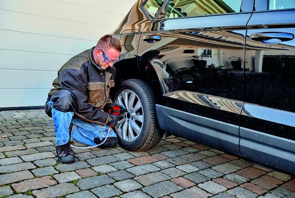 Einhell Llave De Impacto De Aire Comprimido Tc-Pw 340 Con Juego De Accesorios, 10 Piezas 4020577