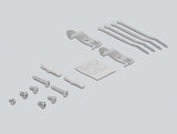 Delock Keystone Patchpanel 4 Port Grau