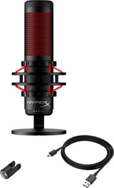 Hyperx Quadcast Micrófono De Condensador Rojo 4p5p6aa