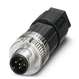 Phoenix 1424649 Sacc-M12ms-5pl M M12-Steckverbinder, Stecker, 5-Polig