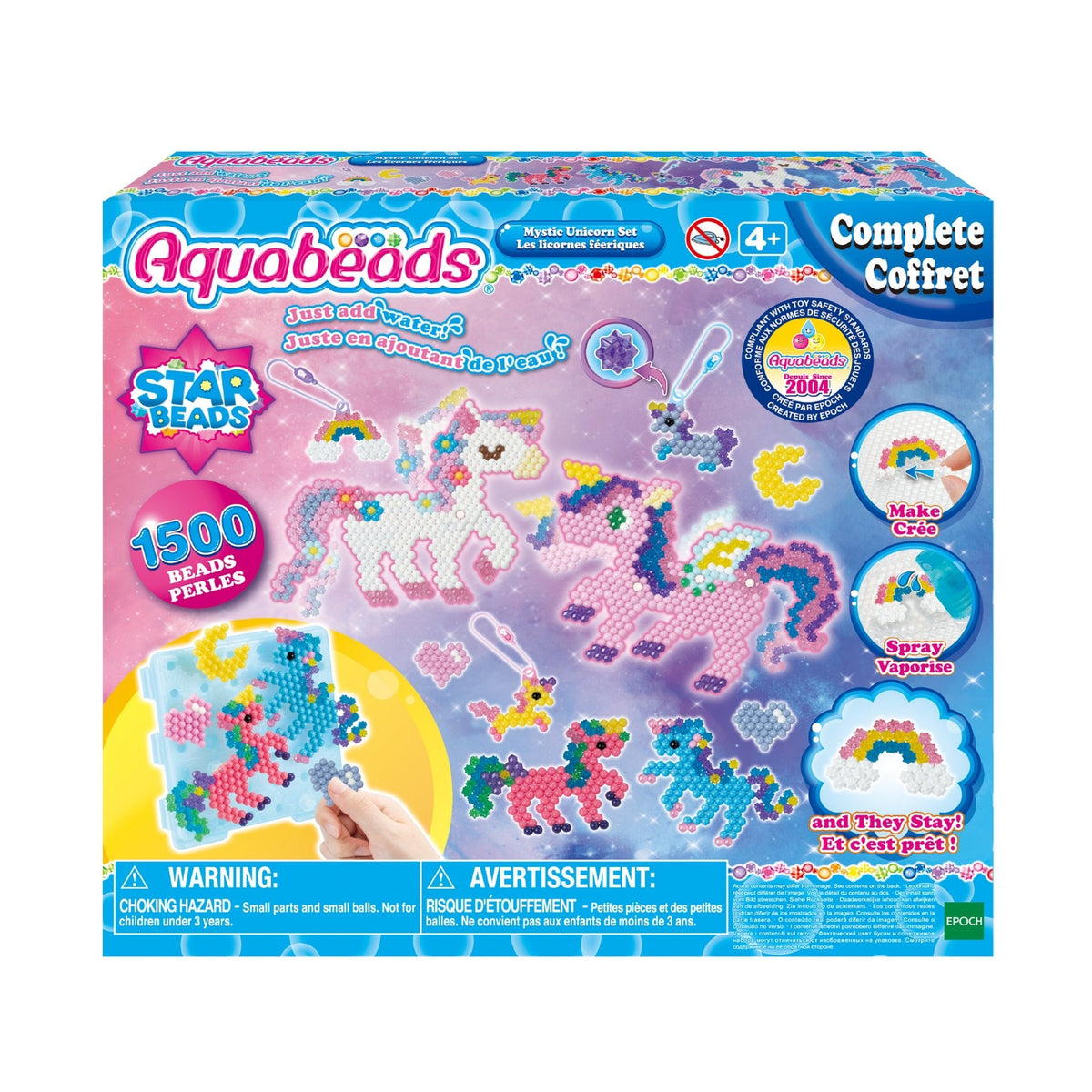 Epoch Aquabeads Mystisches Unicornio Bastelset 31944