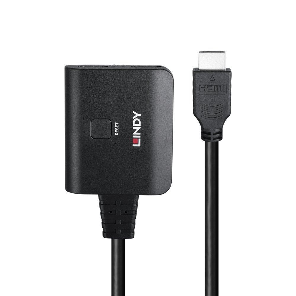 Lindy 38356 Splitter Divisor De Video Hdmi 2x Hdmi