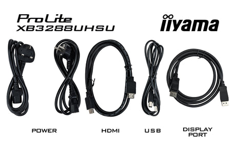 EAN 4948570121335 - iiyama ProLite XB3288UHSU-B5 pantalla para PC 80 cm (31.5") 3840 x 2160 Pixeles 4K Ultra HD LCD Negro imagen 11