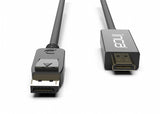 EAN 8697980470026 - Inca IDPH-18T adaptador de cable de vídeo 1,8 m DisplayPort HDMI tipo A (Estándar) Negro imagen 6