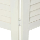 Biombo Madera Color Blanco 170x119cm