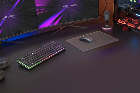 EAN 8435693111733 - Mars Gaming MCPWTKLES teclado Ratón incluido Juego RF inalámbrica + USB QWERTY Español Negro imagen 16