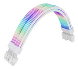 Thermaltake Mod Argb Snow Cable 8pin (Blanco) Ac-082-Cn6nan-A1