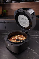 EAN 3838782818547 - Hisense HAF1350DR Sencillo 6,7 L Independiente 1350 W Freidora de aire caliente Negro imagen 8