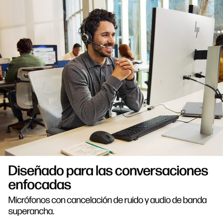 EAN 0199764365583 - HP Poly Mission 615 Monaural USB Wired Headset (Bulk) Alámbrico Diadema Oficina/Centro de llamadas USB Ty imagen 7