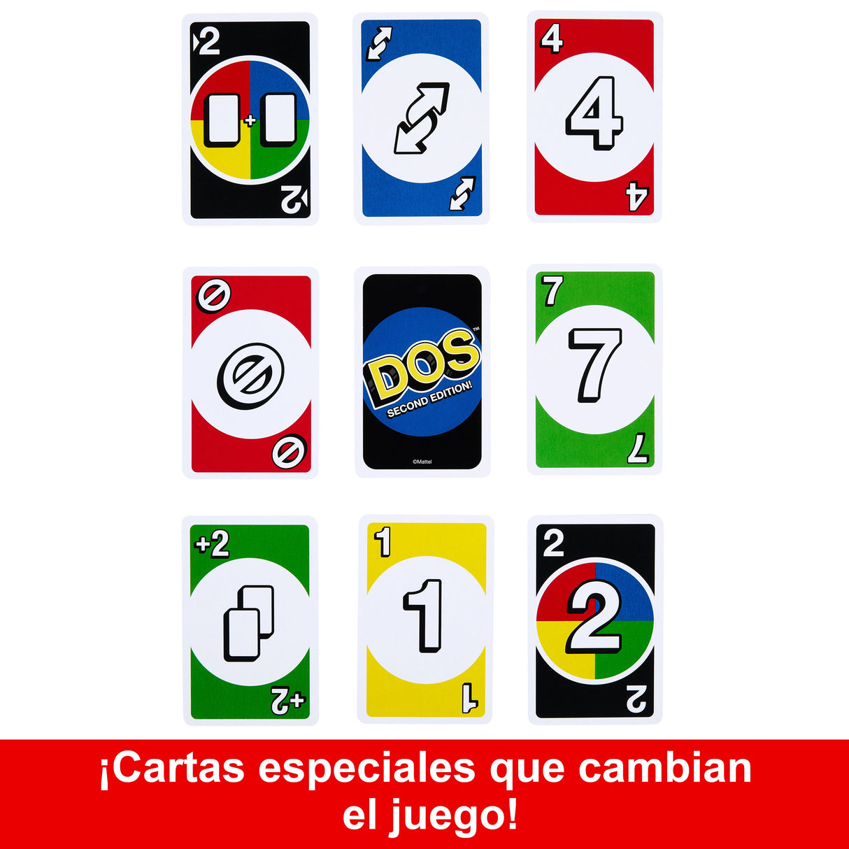 EAN 0194735145591 - Mattel Games HNN01 juego de tablero DOS Second Edition Perder las cartas imagen 12