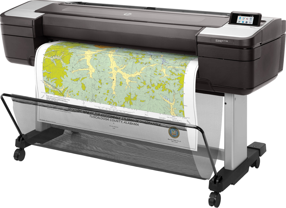 EAN 0191628121922 - HP Designjet T1700 44-in Printer impresora de gran formato Inyección de tinta térmica Color 2400 x 1200 D imagen 2