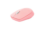 Mouse Rapoo Wireless Y Bluetooth M100 Silent 2.4g Ghz Bt 4.0 Usb 3.0 3 Botones 1300 Ppp Rosa