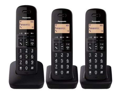EAN 5025232935680 - Panasonic KX-TGB613SPB teléfono Teléfono DECT Identificador de llamadas Negro imagen 1