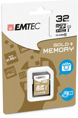 Micro Sd Emtec 32gb Sdhc Clase 10 Gold