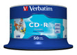EAN 0023942434382 - Verbatim CD-R AZO Wide Inkjet Printable no ID 700 MB 52x 50 pieza(s) imagen 1