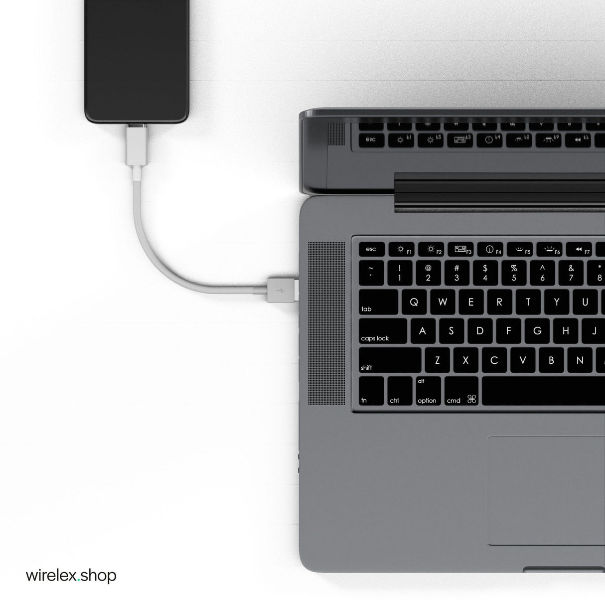 Shiverpeaks Usb Ladecable Usb-C A 8-Pin Mecker Pd 1m