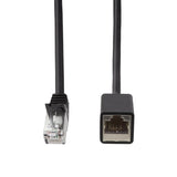 Latiguillo Cat 6a, S/Ftp,  2.00 M, Negro, Macho-Hembra Cu Lszh